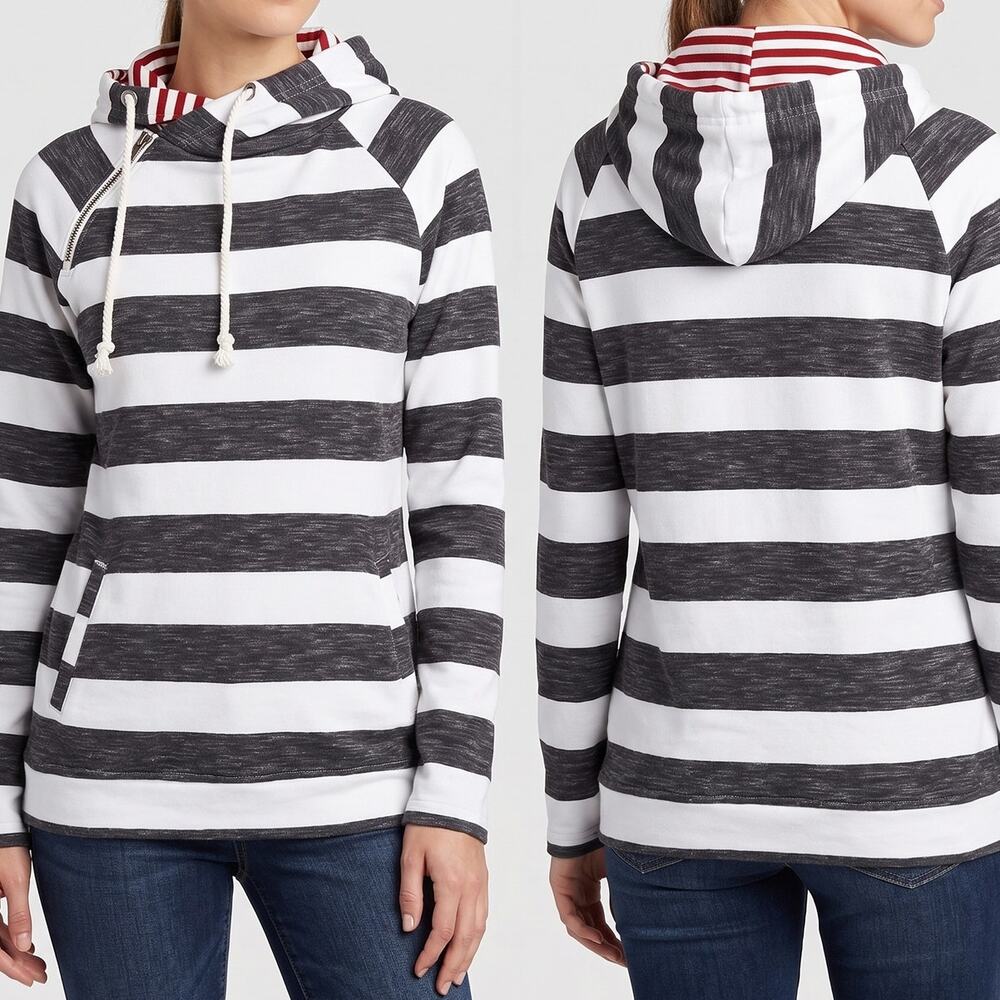 Ampersand Avenue Double Hoodie Medium Stripe